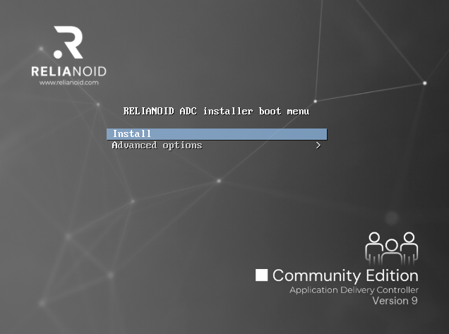 relianoid adc load balancer community v9 iso boot